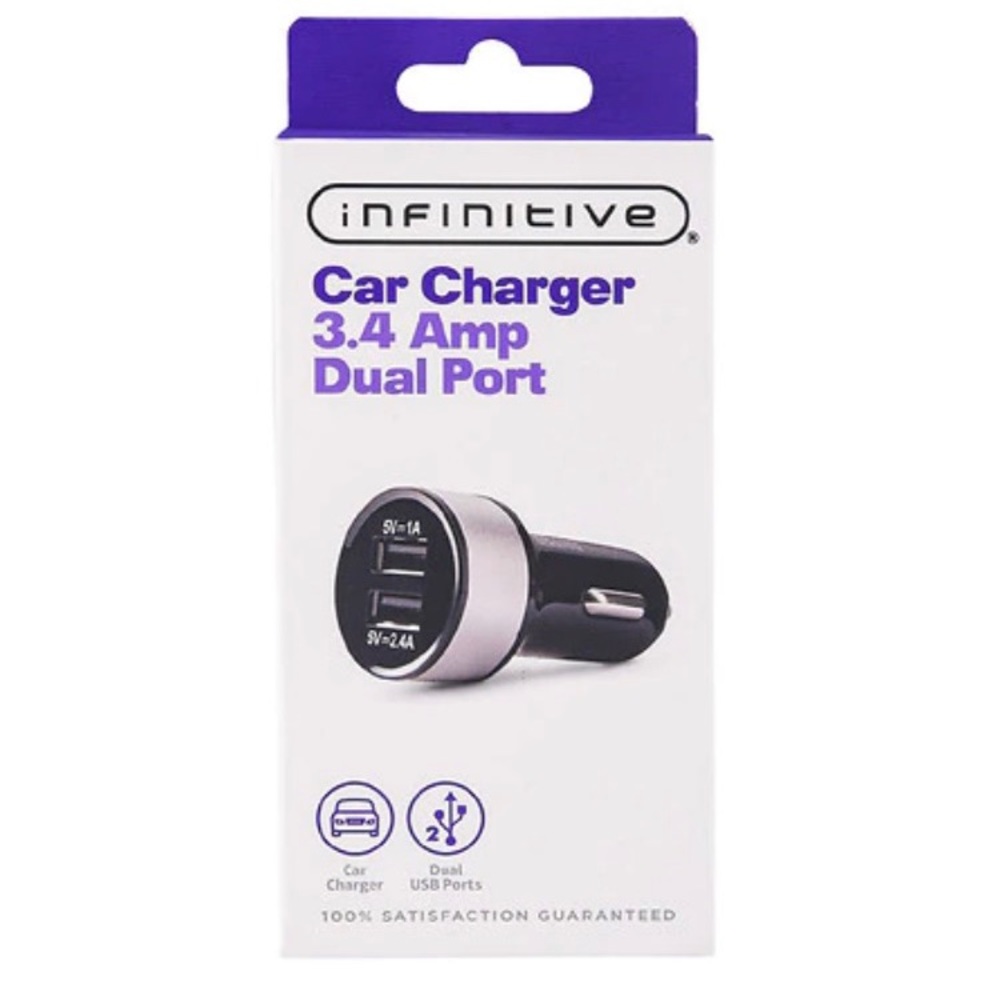 🆕 Infinitive Car Charger Dual Port